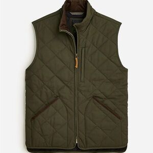 J Crew Sussex Vest - Forest Green. Men’s Medium.